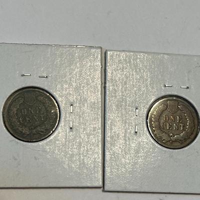 National Park Commemorative Quarters, 1890's Indian Head Pennies & More Coins