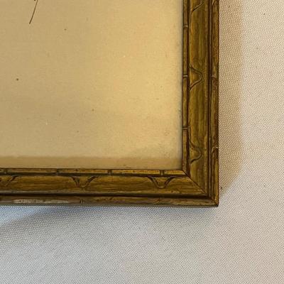 Wallace Nutting Pencil Signed Art (B1-RG)