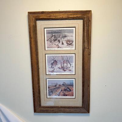 Shelter Serial By Les C. Kouba & ‘Out to Pasture’ Print (LR-RG)