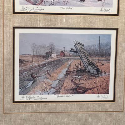 Shelter Serial By Les C. Kouba & ‘Out to Pasture’ Print (LR-RG)