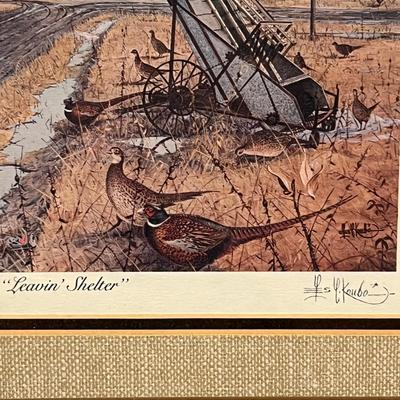 Shelter Serial By Les C. Kouba & ‘Out to Pasture’ Print (LR-RG)