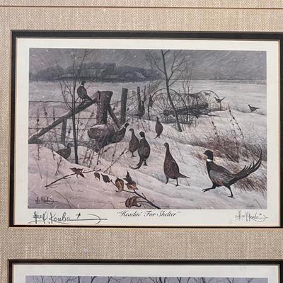 Shelter Serial By Les C. Kouba & ‘Out to Pasture’ Print (LR-RG)