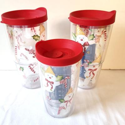 Lot #33 Lot of 3 Mr. Bingle Insulated Mugs - New