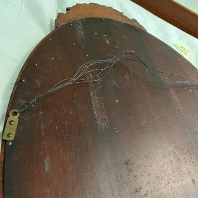 Wooden Framed Rose Mirror (BB-MK)