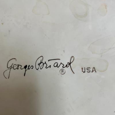 Vintage Ice Bucket with Wood Lid