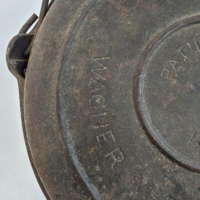 #8 Wagner Cast Iron Waffle Griddle & Stand (BS-JS)