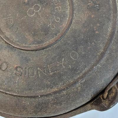 #8 Wagner Cast Iron Waffle Griddle & Stand (BS-JS)