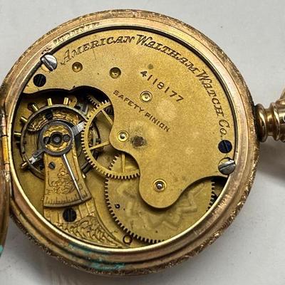 Antique Men's American Waltham Pocket Watch