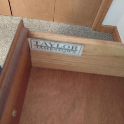 Solid Wood Cherry Dresser with Mirror Taylor Jamestown