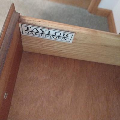 Solid Wood Cherry Dresser with Mirror Taylor Jamestown