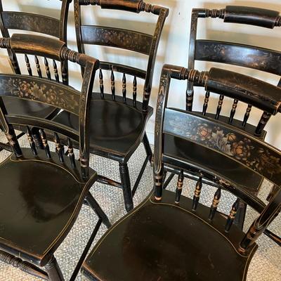 Eight Hitchcock Chairs (BD-MK)