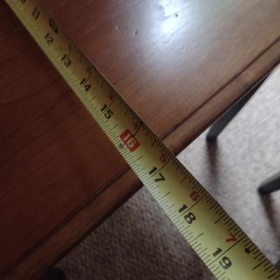 Cherry Wood Top Nesting Table