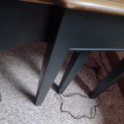 Cherry Wood Top Nesting Table