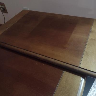 Cherry Wood Top Nesting Table