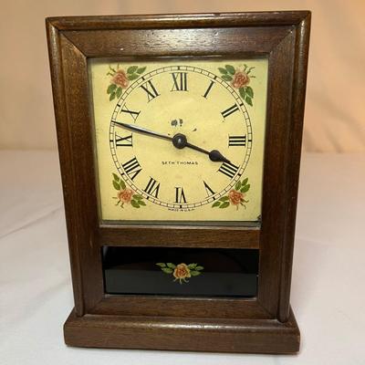 Seth Thomas 8-Day Automatic Alarm Clock (LR-RG)
