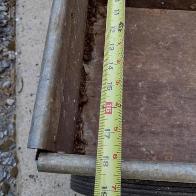 Wood Panel Garden Cart 32"