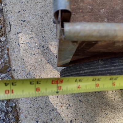 Wood Panel Garden Cart 32"