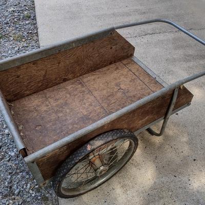 Wood Panel Garden Cart 42"