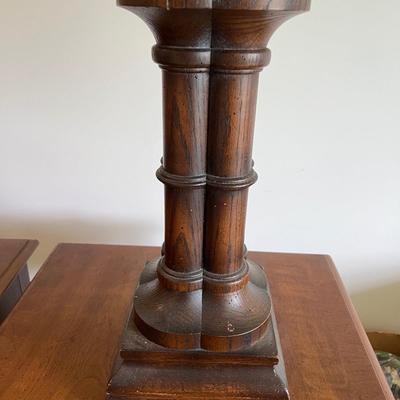 Large Wooden Table Lamp (BD-MK)