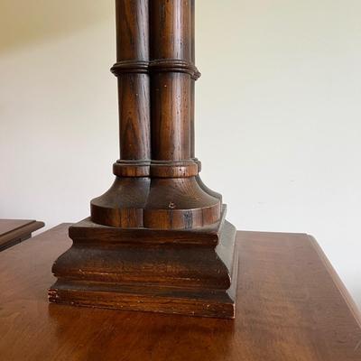 Large Wooden Table Lamp (BD-MK)