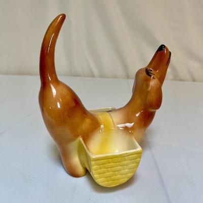 Dachshund Retro Dresser Valet or Succulent Planter (LR-RG)
