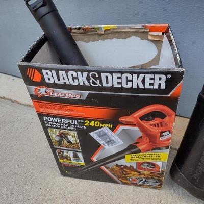 Black and Decker Electric Leaf Blower