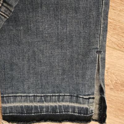 Vince Camuto Straight Leg with Ankle Slit Jeans
