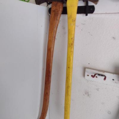 Pair of Long Handled Axes