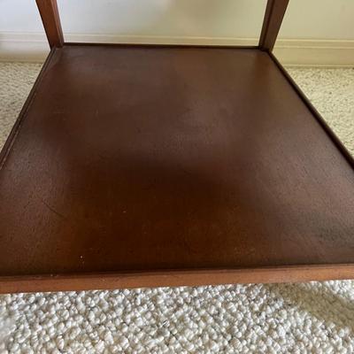 Two Wooden Side Tables (BD-MK)