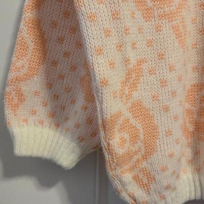 Mosaik Pink & White Sweater
