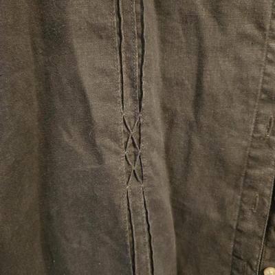 J. Jill Brown Linen Button Down Sleeveless Top