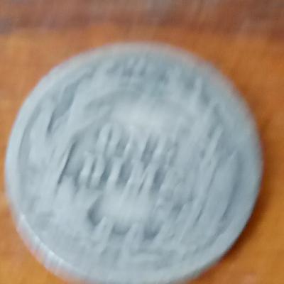 LOT 42 SILVER BARBER HEAD DIME