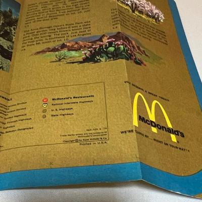 Complete Set of Heritage Roads McDonalds Maps Regions 1-18 (B1-RG)