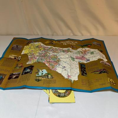 Complete Set of Heritage Roads McDonalds Maps Regions 1-18 (B1-RG)