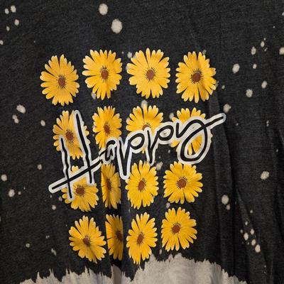Fun & Happy Tops- 1 short and 1 long sleeve