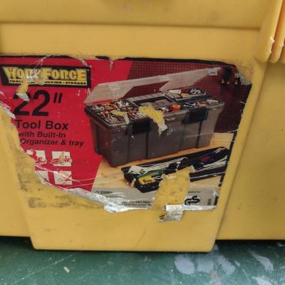 Work Force Toolbox with Contents