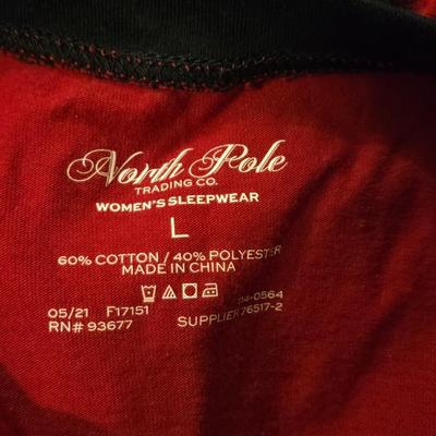 Red & Black Buffalo Check Flannel PJ Pants and Long Sleeve T-Shirt