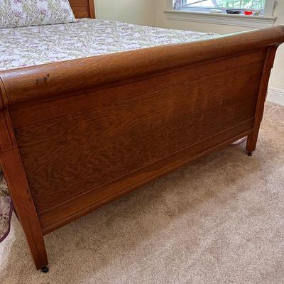 Tiger Oak Full/Double Bed