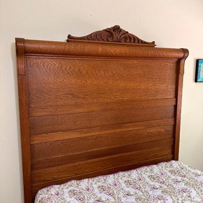 Tiger Oak Full/Double Bed