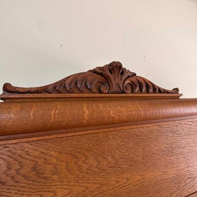Tiger Oak Full/Double Bed