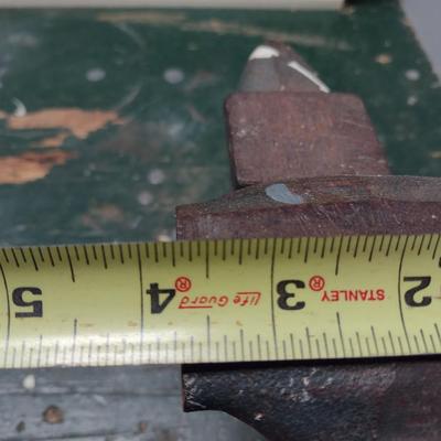 Vintage Litton Forged 3.75" Bench Vise No. 25
