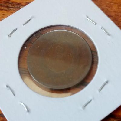 LOT 48 1867 TWO CENT COIN