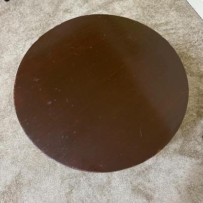 Pair (2) Solid Wood Antique Bobbin Leg Tables ~ South American (Chili)