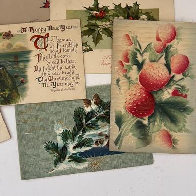 Vintage Postcards & Travel Advertising Stickers