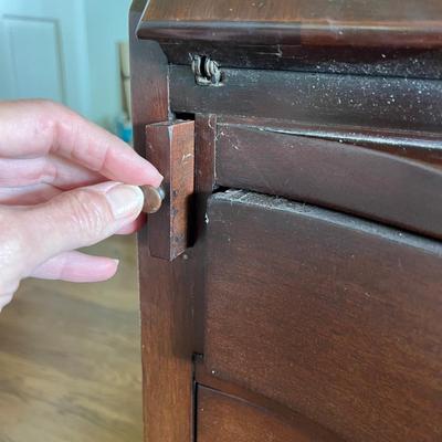 Mahogany Secretary Desk (PB-MK)
