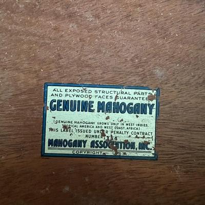 Mahogany Secretary Desk (PB-MK)