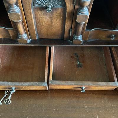 Mahogany Secretary Desk (PB-MK)