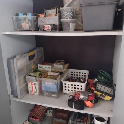 Assortment of Hardware and Fasteners