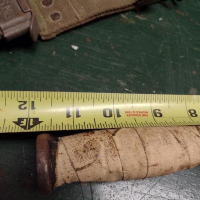 Vintage US M3 Boker Trench Cutlery in M8 Sheath