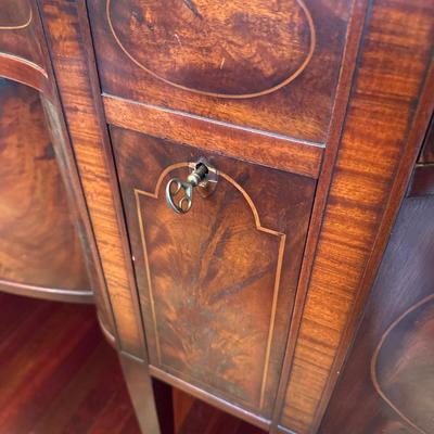 SHERATON ~ "The Bowood” ~ Inlaid Mahogany Sideboard